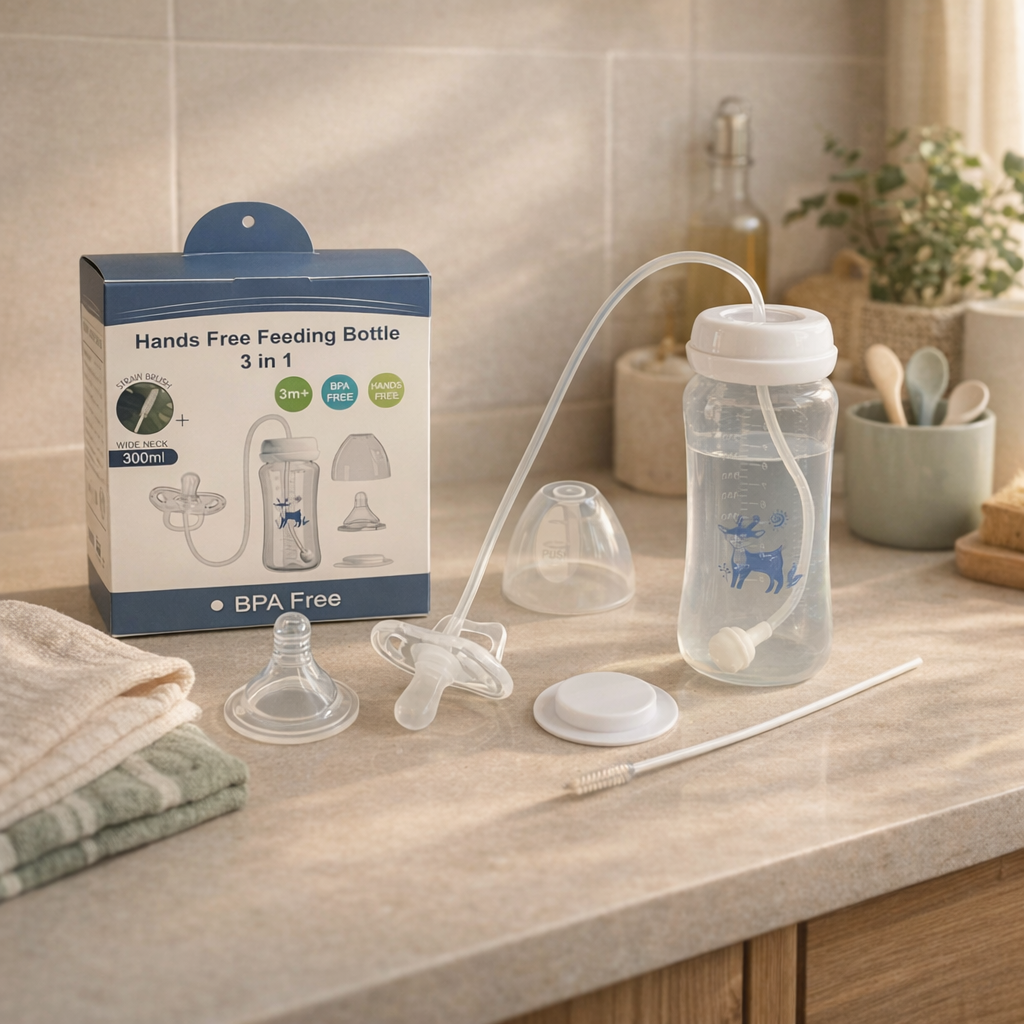 BabySip™ – Le Biberon Main Libre qui Libère les Mamans Momy Zen