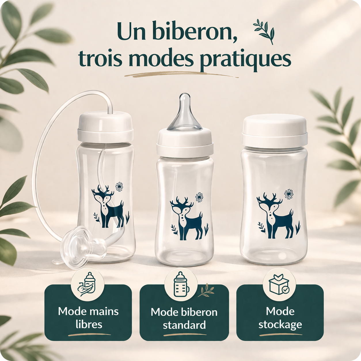 BabySip™ – Le Biberon Main Libre qui Libère les Mamans Momy Zen