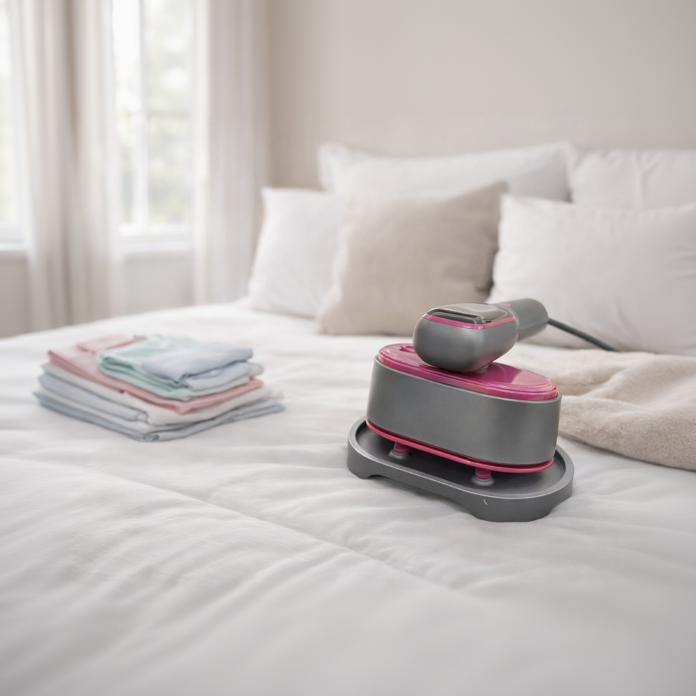 MomyZen™ Steam – Défroisseur Vapeur pour Mamans Pressées Momy Zen